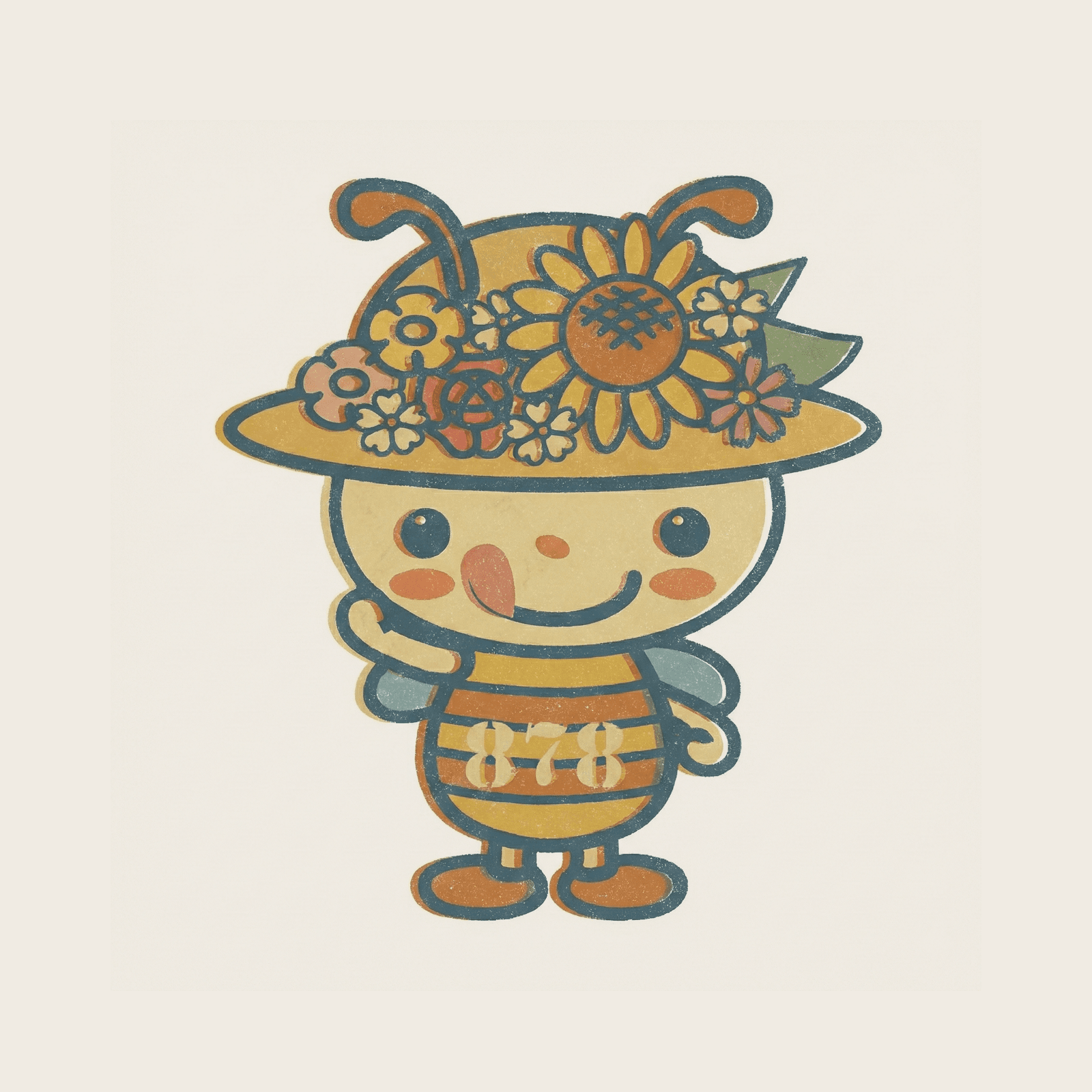 ハナハチくんの写真